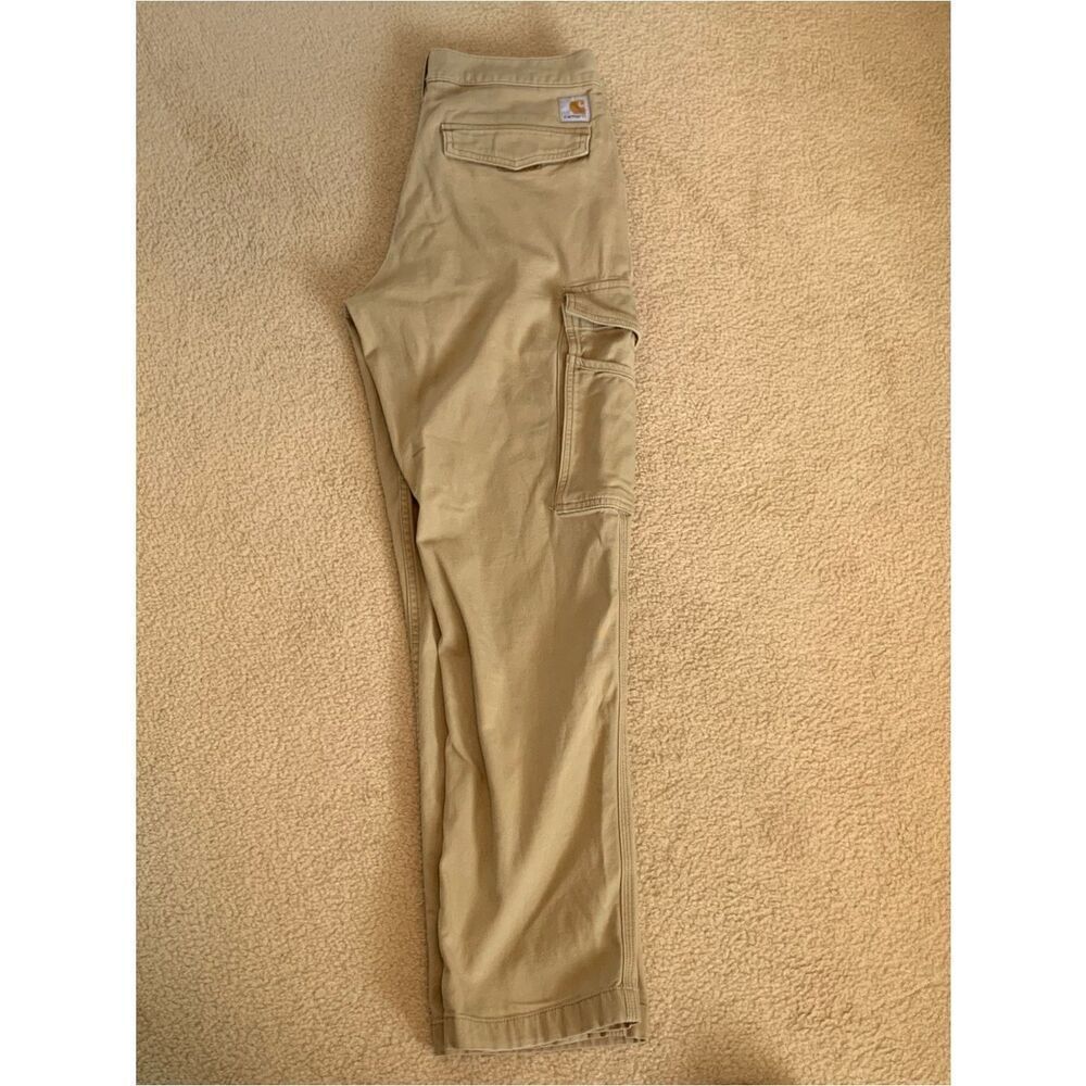 Carhartt Beige/Tan Work Cargo Trousers